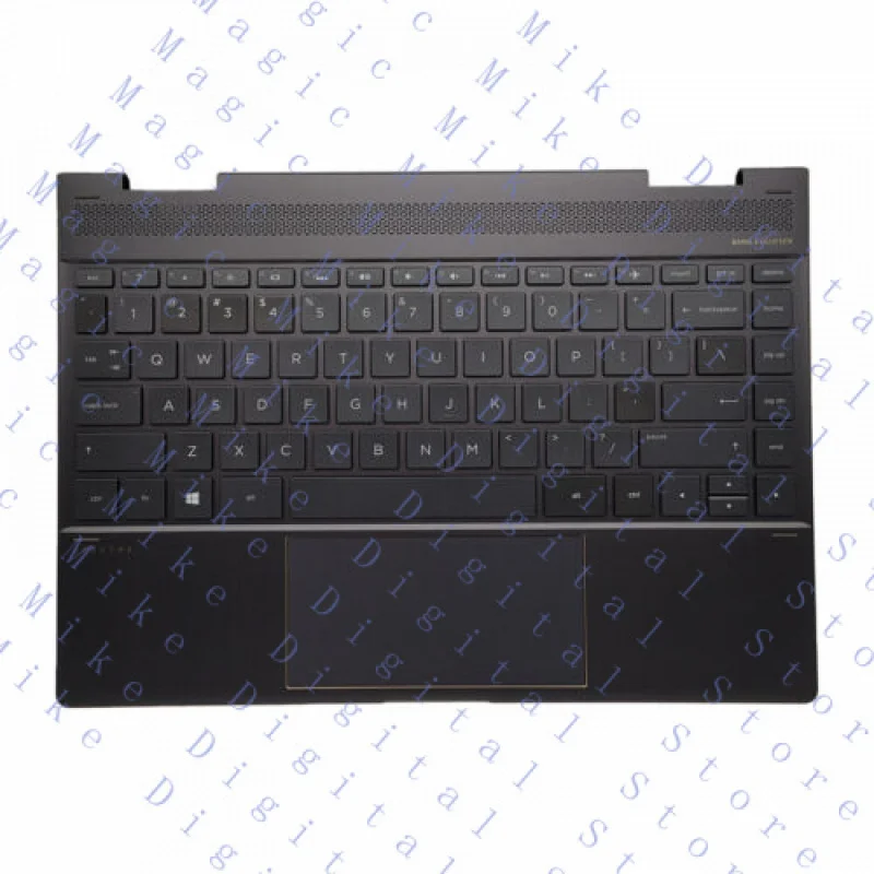 

UU New For HP Spectre X360 13-AE Palmrest w/Backlit Keyboard 13.3" 942040-001 Brown