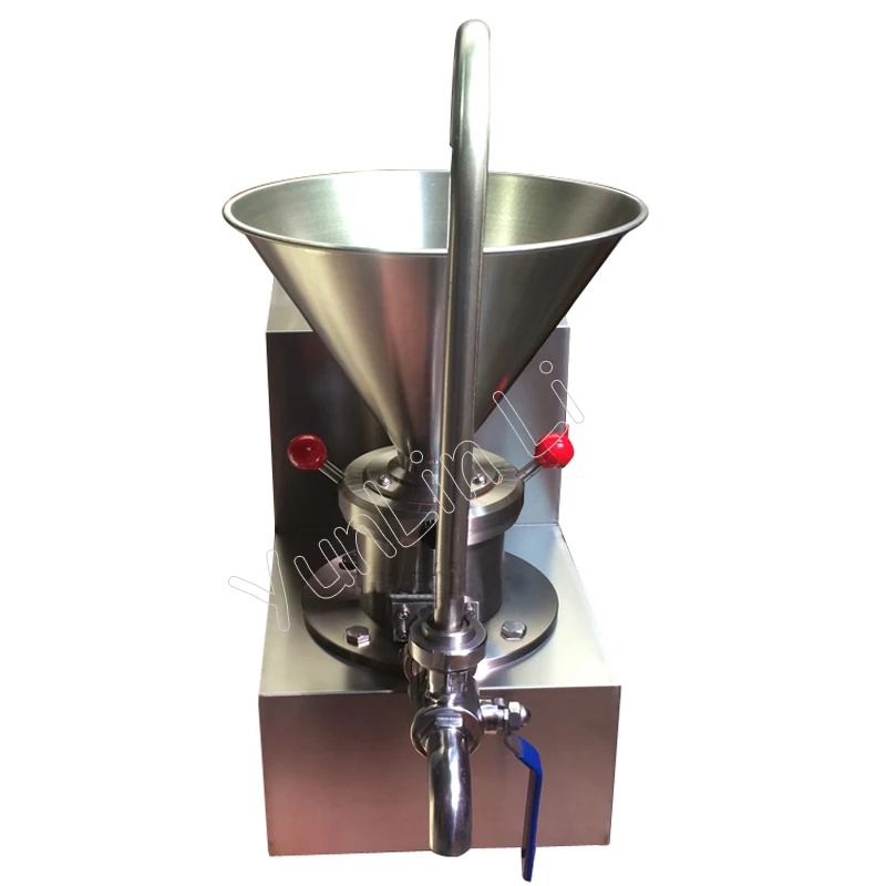 JMS60 Sesame Processing Machine 2.2KW แยกสแตนเลสขนาดเล็กโรงงานคอลลอยด์ Refiner Frinding เนยถั่วลิสงเครื่อง