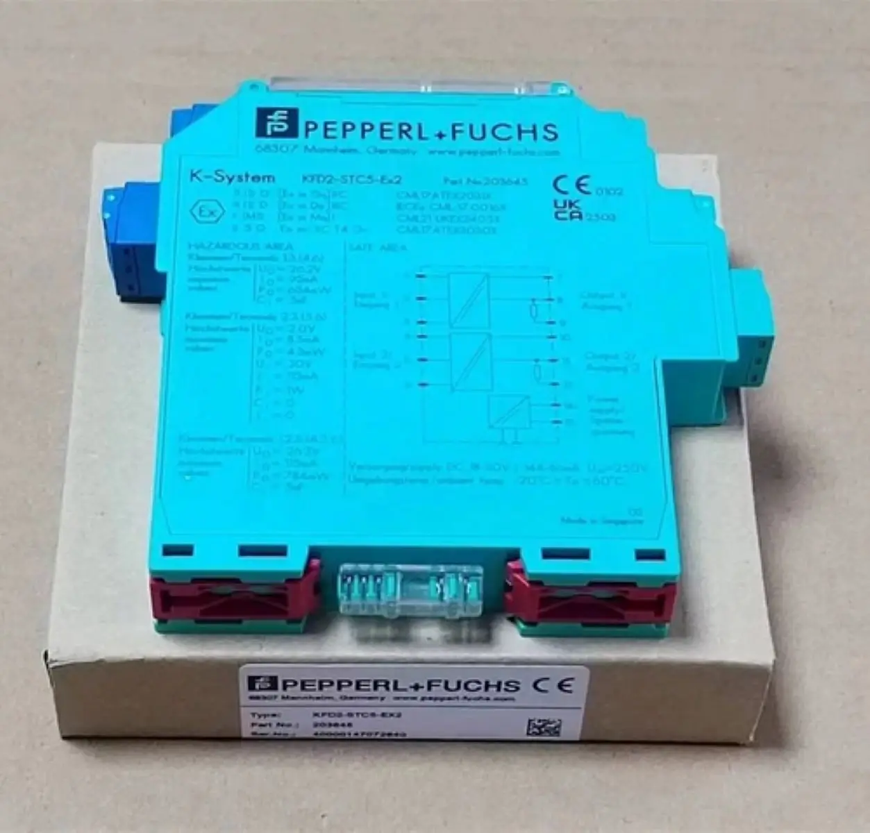 KFD2-STC5-EX2 2-Channel Transmitter Power Supply Module isolated barrier