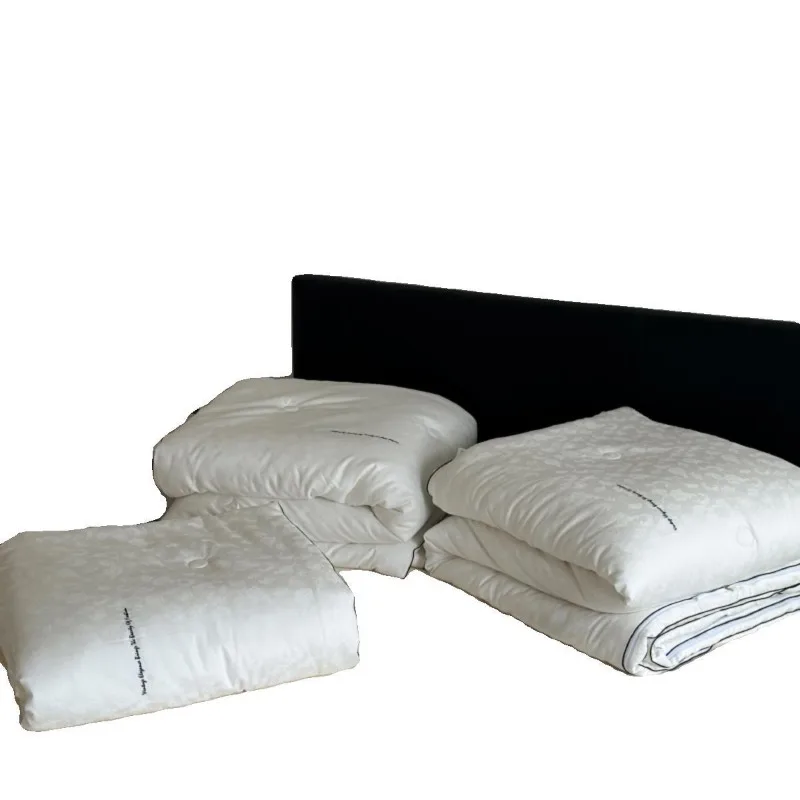 

60 long-staple cotton jacquard autumn and winter bedding thickened mother and child quilt