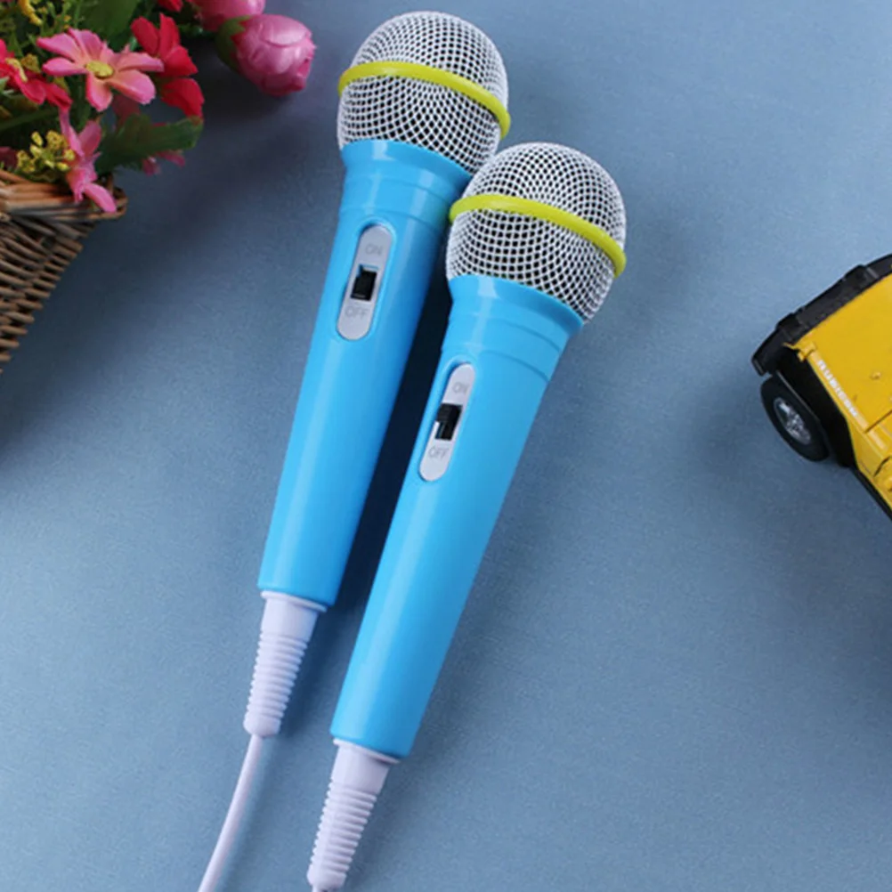 1 Stück Frühpädagogisches Mikrofon, cooles elektronisches Musikinstrument für Kinder, intelligenter Roboter, pädagogisches Mikrofon für Kinder