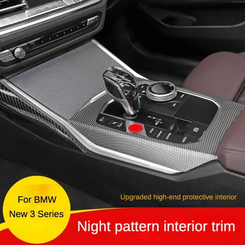 Interior Panel Decoration and Protective Sticker for BMW 3 4 Series i3 320li 20-23 Night Sky Interior Modification Accessories