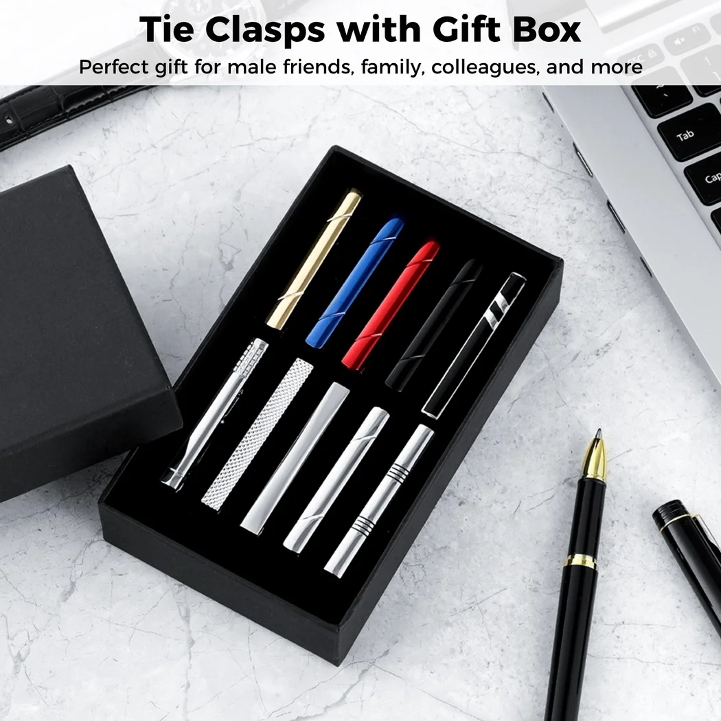 10Pcs Tie Clips Tie Clip Set F - Tie Bar Set Gift avis et prix