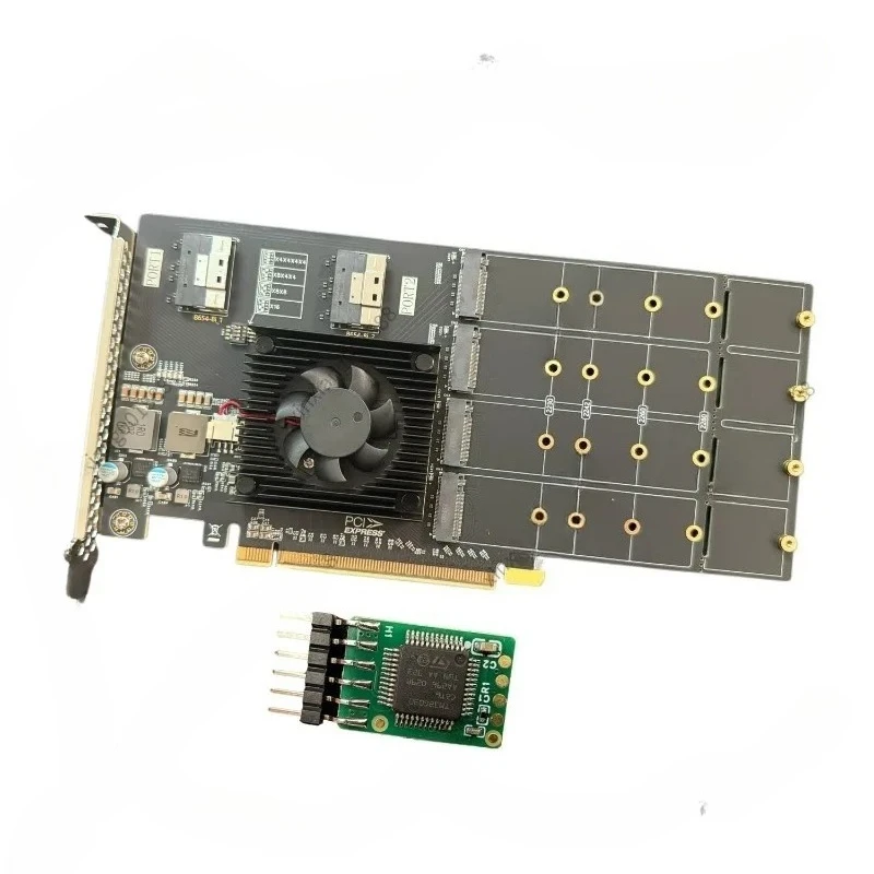 For High Speed PCIe Extension Adapter, PLX8749 Non-split Converter, Universal PC U.2 SSD & Graphics Hardware Expansion Module