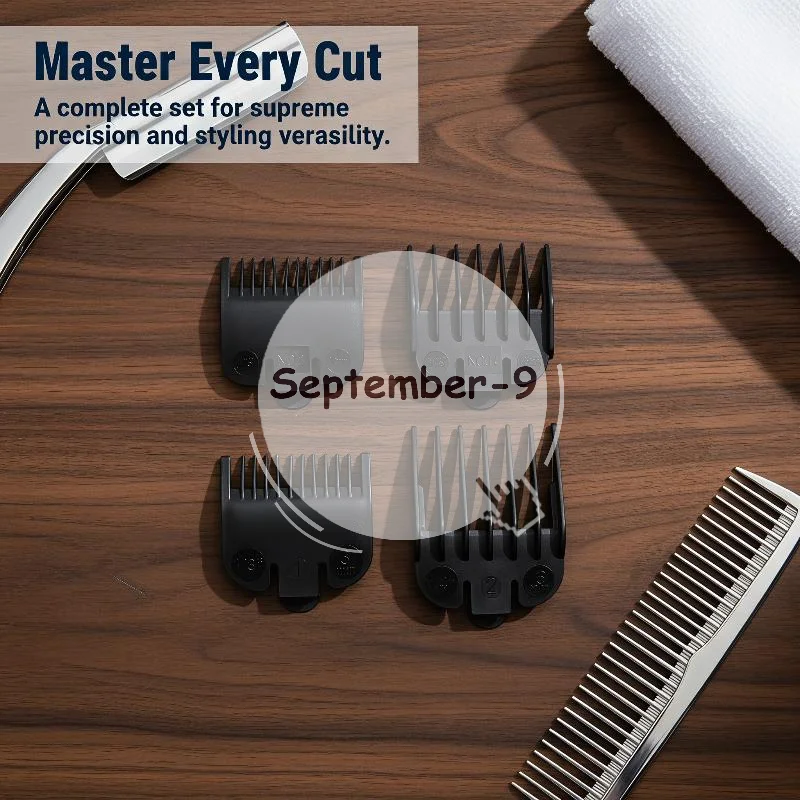 Easy Install Hair Clipper Guide Comb Set Universal Trimmer Guard Attachment 7 Sizes for Home DIY Haircut Salon Daily Use
