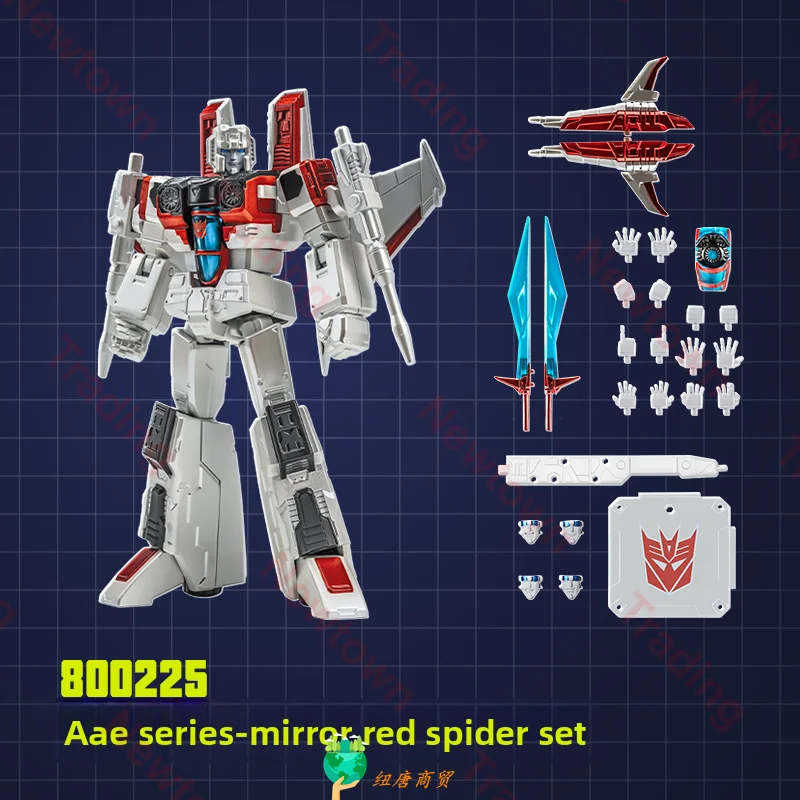 Transformation Toy G1 Pillar Starscream Coronation Mirror Sonic Premium Coating Set Action Figure Collection Gift