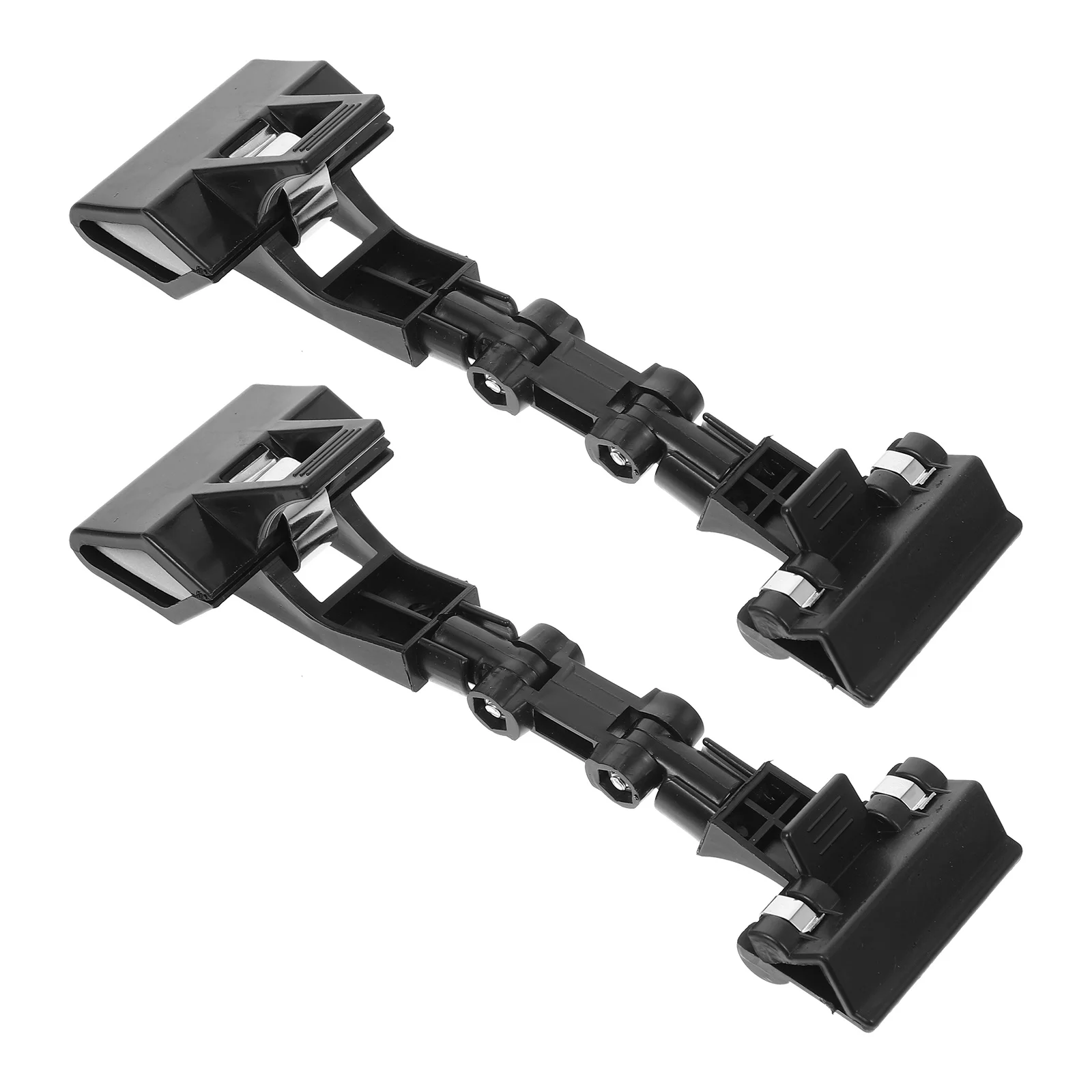 

2Pcs Dual-Head Plastic Clip Photo Holder for Sketching Painting Drawing Sturdy Rotating Design Artists Students Office