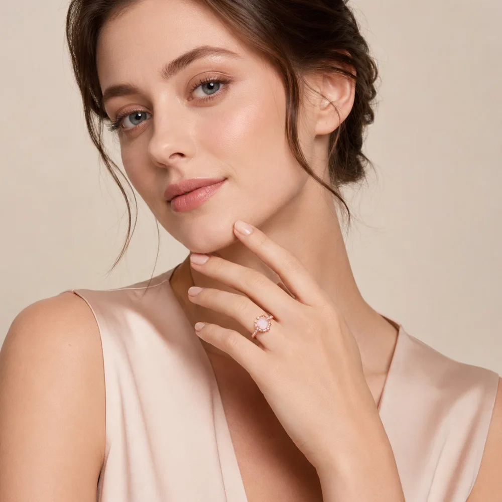 Ring Moderne Vintage Liebe Feine Jewerly Für Frauen 2022 Sommer Marke Neue Geschenk In 925 Sterling Silber – Detail 1