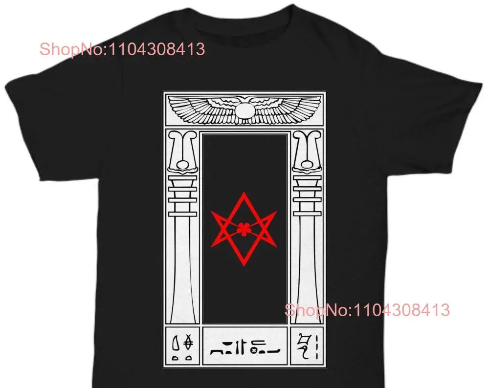 Esoteric shirt Portal Thelema symbol Unicursal Hexagram apparel Aleister Crowley OTO Magick tee Occultist ritual 93 Will