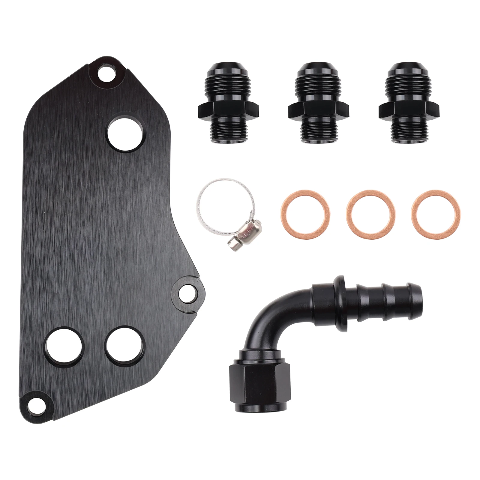 طقم مبرد الزيت المتحول AN10 مناسب مع دعامة لسيارات BMW N20 F30 F31 F35/N20 316i 320i 328i #3