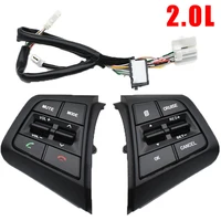 Para Hyundai ix25 (Creta) 1.6L 2.0L 2015-2019 botones de Control de crucero del volante del coche botón de volumen de Control remoto con Cables