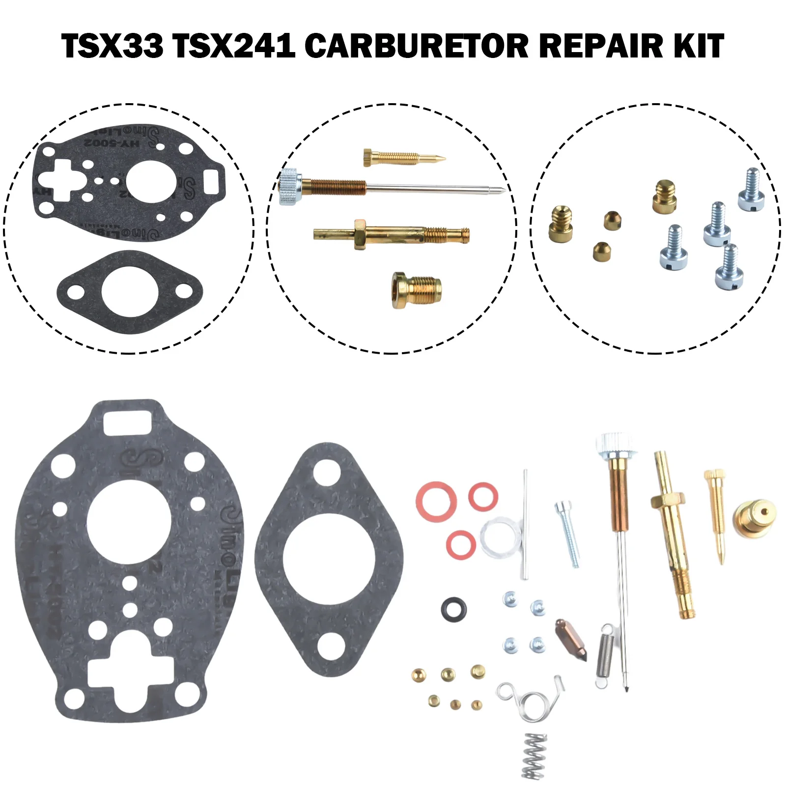 

2021 New Carburetor Repair Kit Tool 1 Set 2N\\8N\\9N For Arko Tractor Parts For Ford Tractor TSX33\\TSX241 Gardening