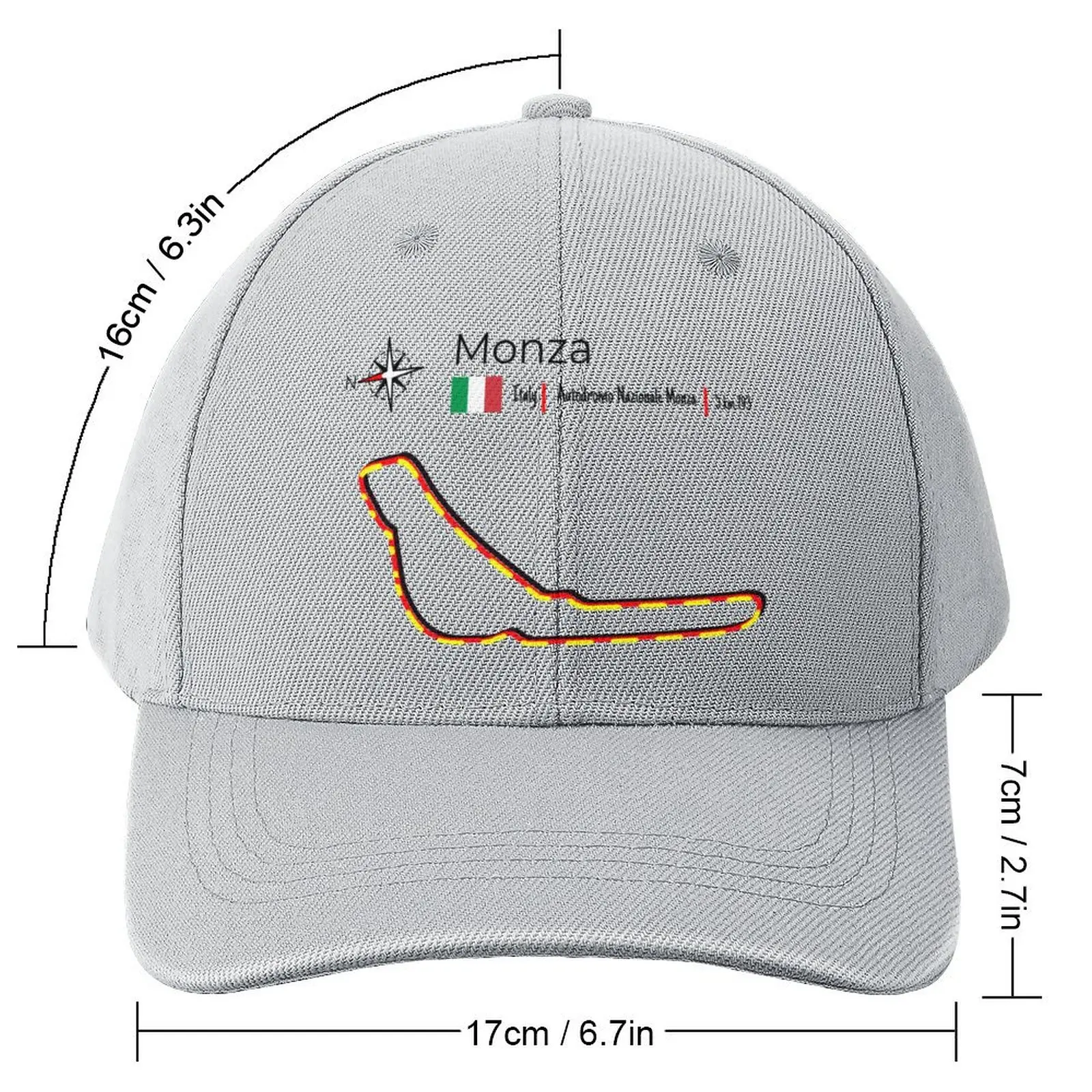 Racing Circuit Monza - Italy Baseball Cap Uv Protection Solar Hat Beach Bag black Hat Girl Men'S