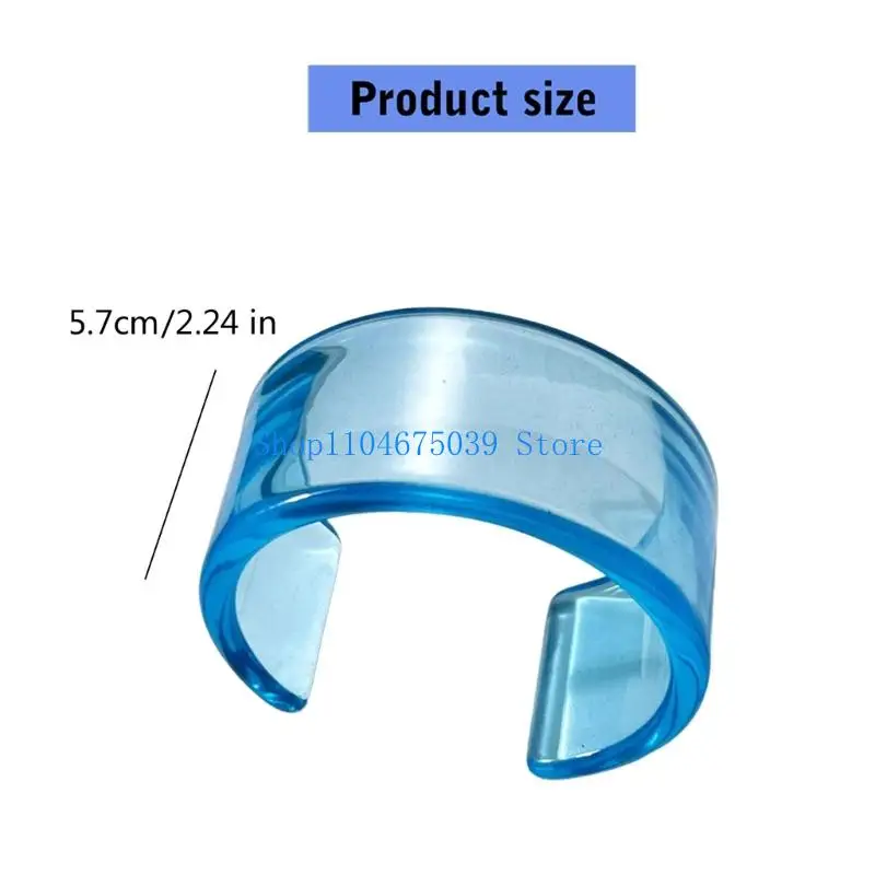 5ASD راتنجات المعاصرة المجوهرات الحد الأدنى سوار التصميمات التنفس التفعيل للنساء الفتيات #6