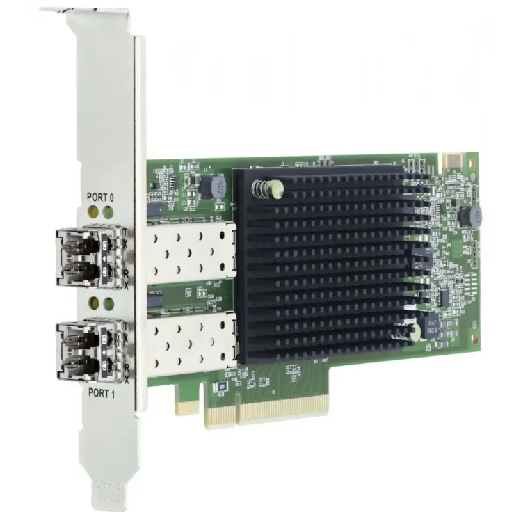 

Emulex LPE35002-AP 32Gb Dual Port HBA Fiber Channel Network Card New Condition External Wireless Server Application SFP