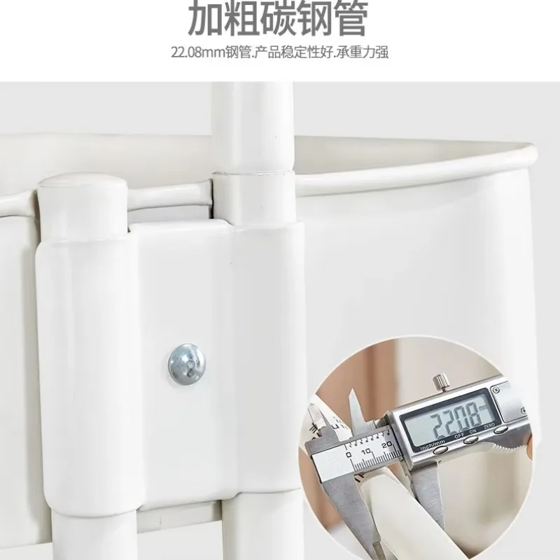 

Новинка! Цельнометаллическая передвижная тележка-стеллаж для кухни, ванной, кабинета, салона красоты, мебель для парикмахерских, тележка для инструментов.