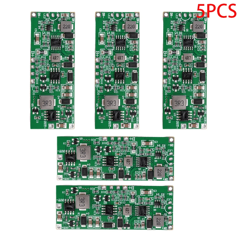 5PCS 3S 12V 3A 24W 36W Lithium Battery UPS Module Charging Discharging Automatic Switching Uninterruptible Power Supply Board