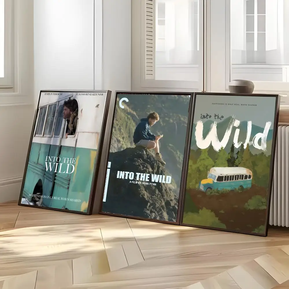 Wanderlust Adventure Movie I-Into The Wild Poster Distinct Home Decor Concepts Chic Indoor Art Pieces