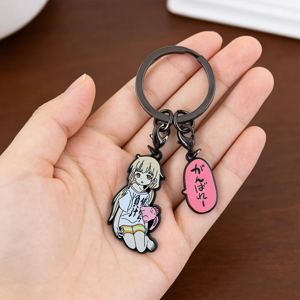 The Idolmaster Cinderella Girls Futaba Anzu Anime Schlüsselanhänger, niedlicher Slacker-Idol-Charakter, Accessoire, Spiel-Merchandise, Fan-Geschenk – Detail 11