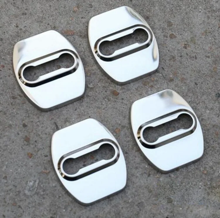 Durable Stainless Steel Door Lock Protective Stopper Cap Anti‑Rust Cover Sticker For Sportage KX3 KX5 K4 K5 Carens Sorento