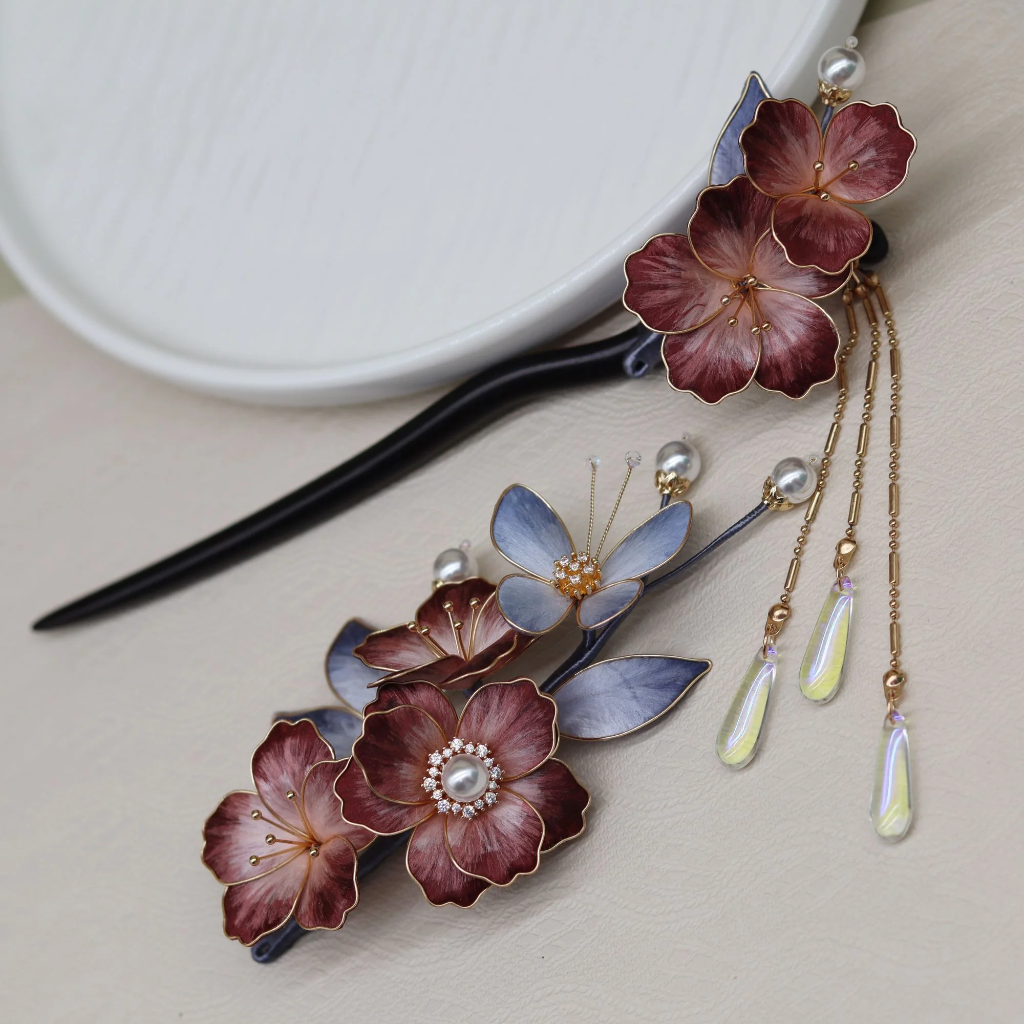 ensemble-de-fleurs-en-velours-de-soie-faites-a-la-main-baton-de-cheveux-en-bois-de-santal-et-barrette-a-cheveux-avec-pompon-nouvel-accessoire-de-cheveux-chinois-hanfu