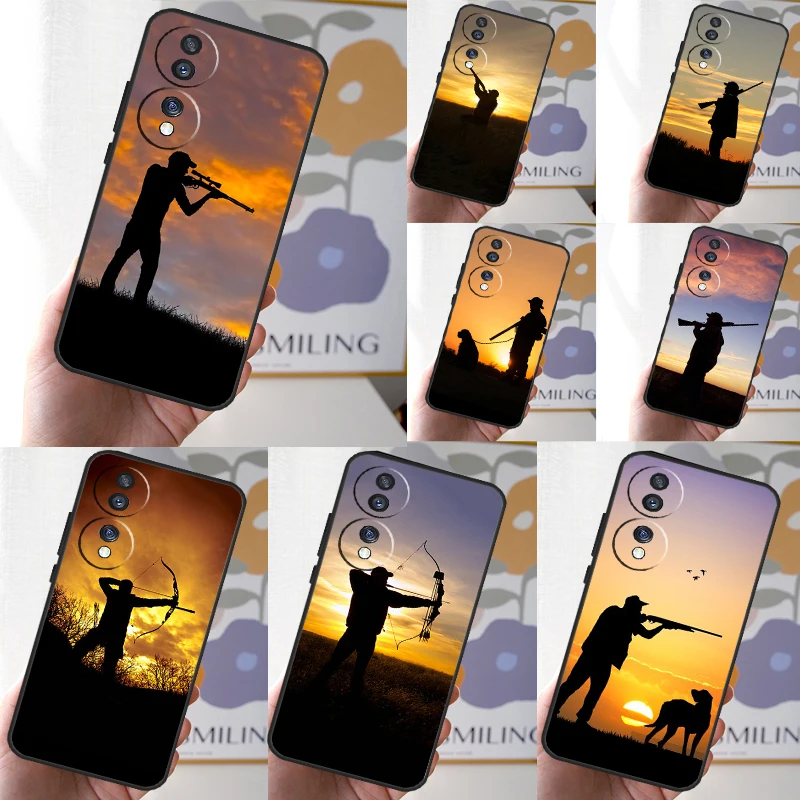 

Чехол для охотничьей собаки для Honor 90 70 50 10 Lite Magic 5 6 Pro X6 X7 X8 X9 X6a X7a X8a X9a X9b X8b