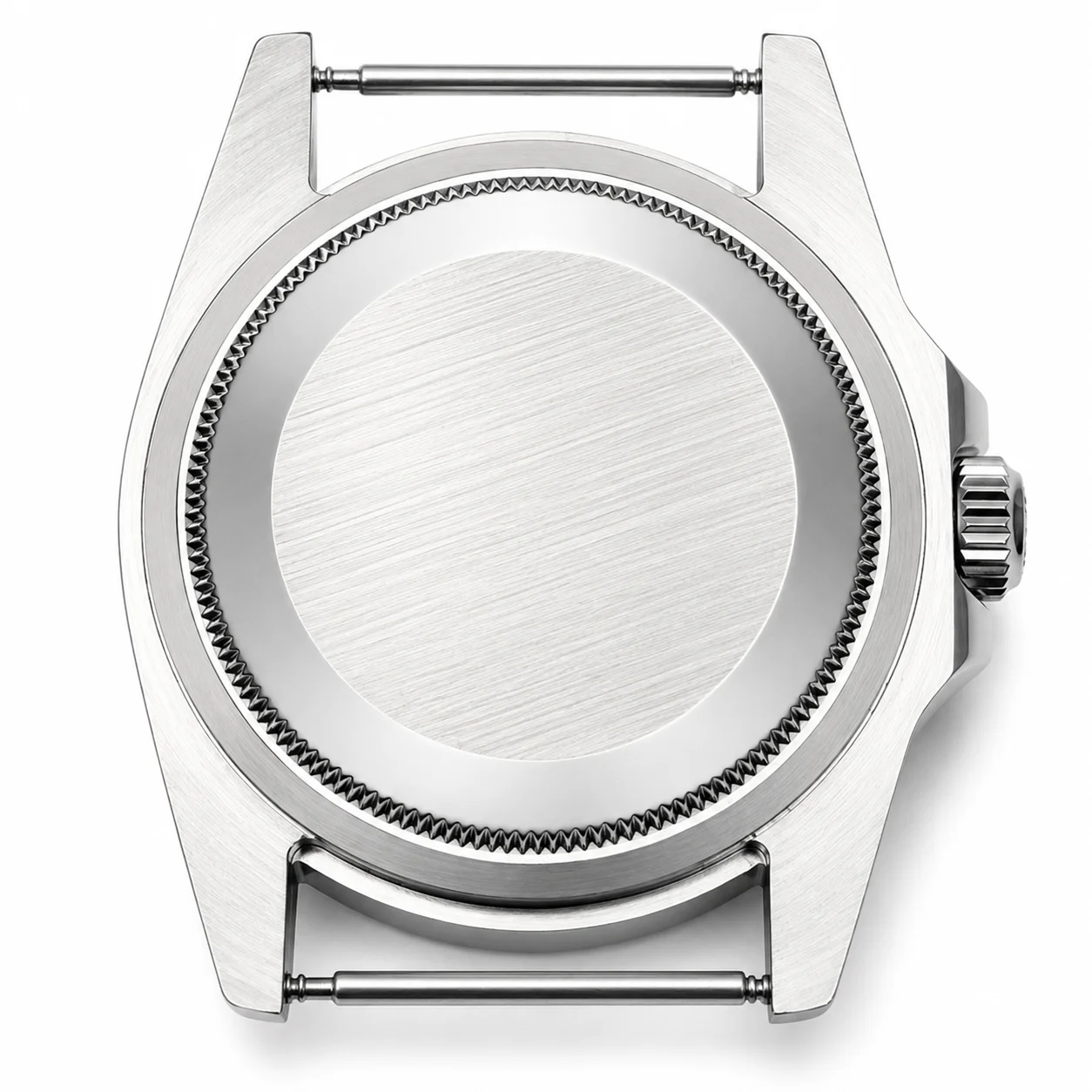 36mm Silver Watch Case Sapphire Glass Fit NH35 NH36 ETA2824 PT5000 Miyota 82 Series Movement Parts - view 5
