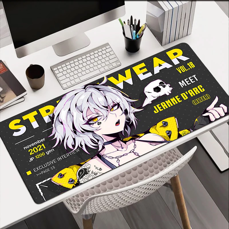 

Desk Mat Gamer Mousepads Fashion Anime Sexy Girl Pc Mouse Pad Office Desk Pads Large Mousepad Non-slip Mouse Mats For Computer