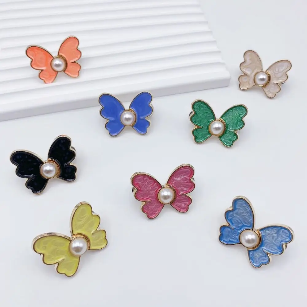 Clothing Accessories Butterfly Waist Buckle Stainless Steel Adjustable Waist Closing Button Removable Waist Clip for Women