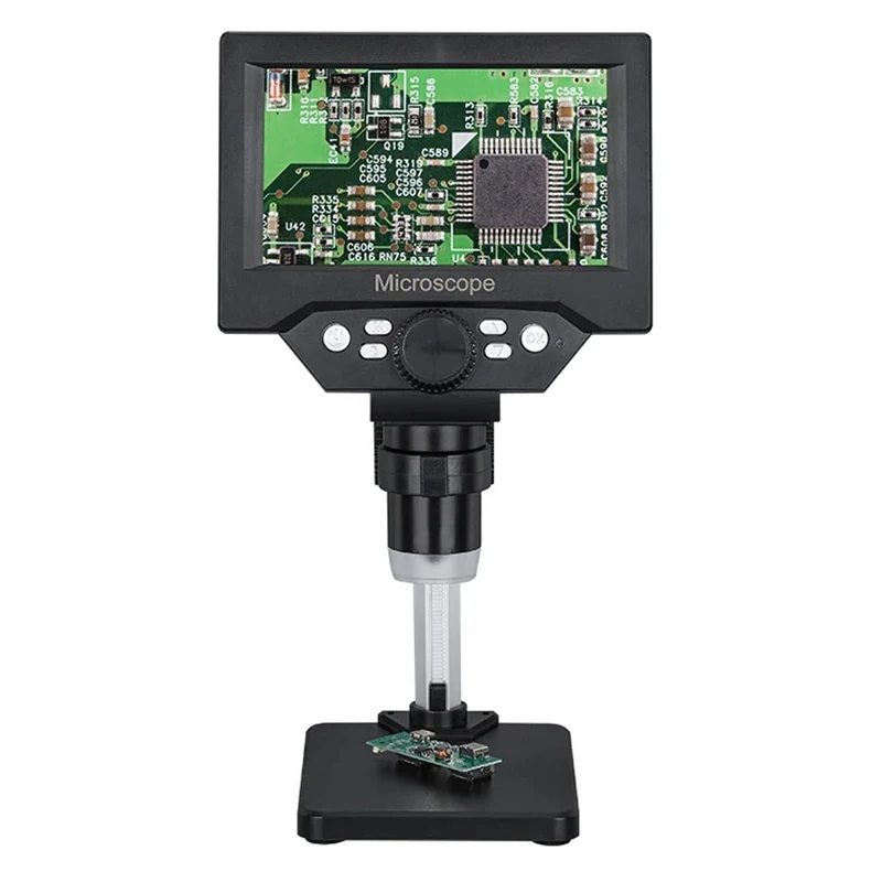 5.5 Inch LCD Digital Microscope 1000X 1080P Coin Microscope Magnifier with Stand Microscope For Electronics Repair Soldering