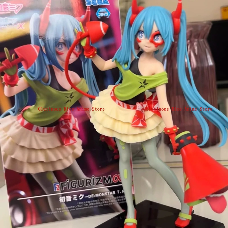 

Labubu аниме персонаж Хацунэ Мику лампа детская игрушка Labubu одежда модель подарок Sonny Angel кукла статуя оригинал