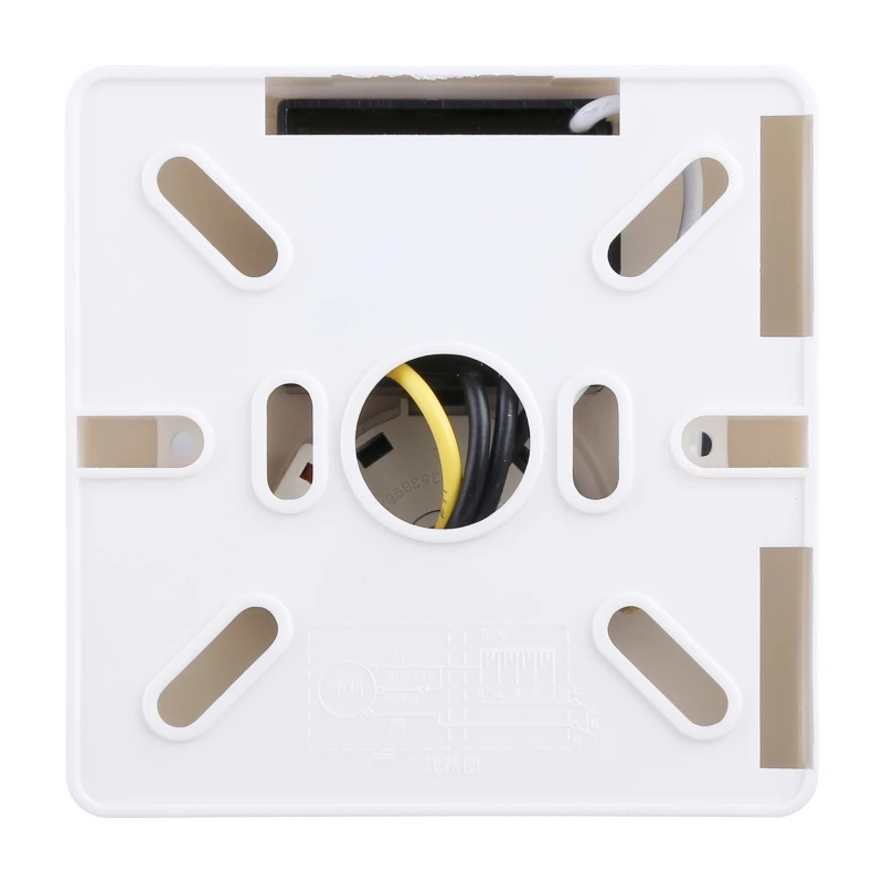 220V Universal Adjustment Ceiling Fan Speed Control Wall Button Dimmer Five Gears Fan Speed Adjuster