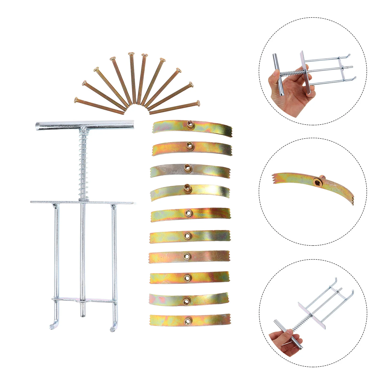 

86 Type Switch Socket Cassette Repair Kit Steel Support Rod Easy Installation Home Office Commercial Use Switch Socket Cassette