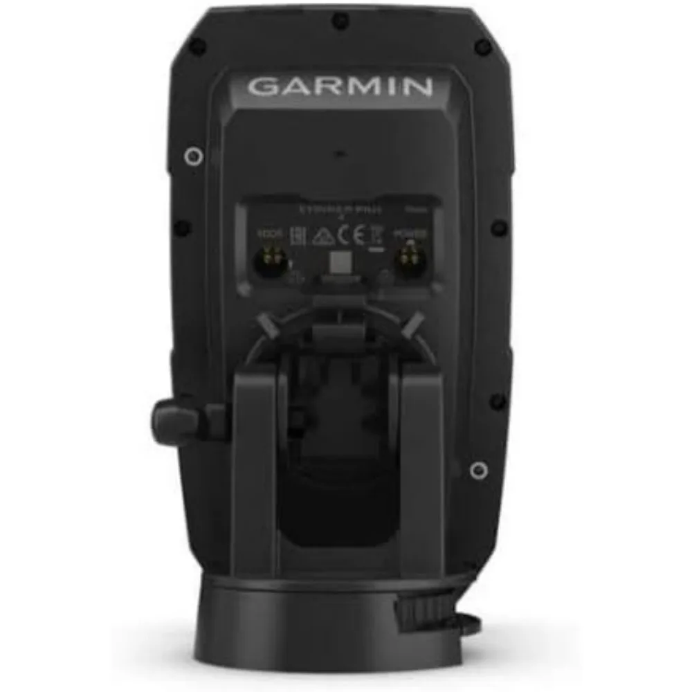 جهاز Garmin Striker Plus 4 Fish Finder مع محول طاقة مزدوج الشعاع