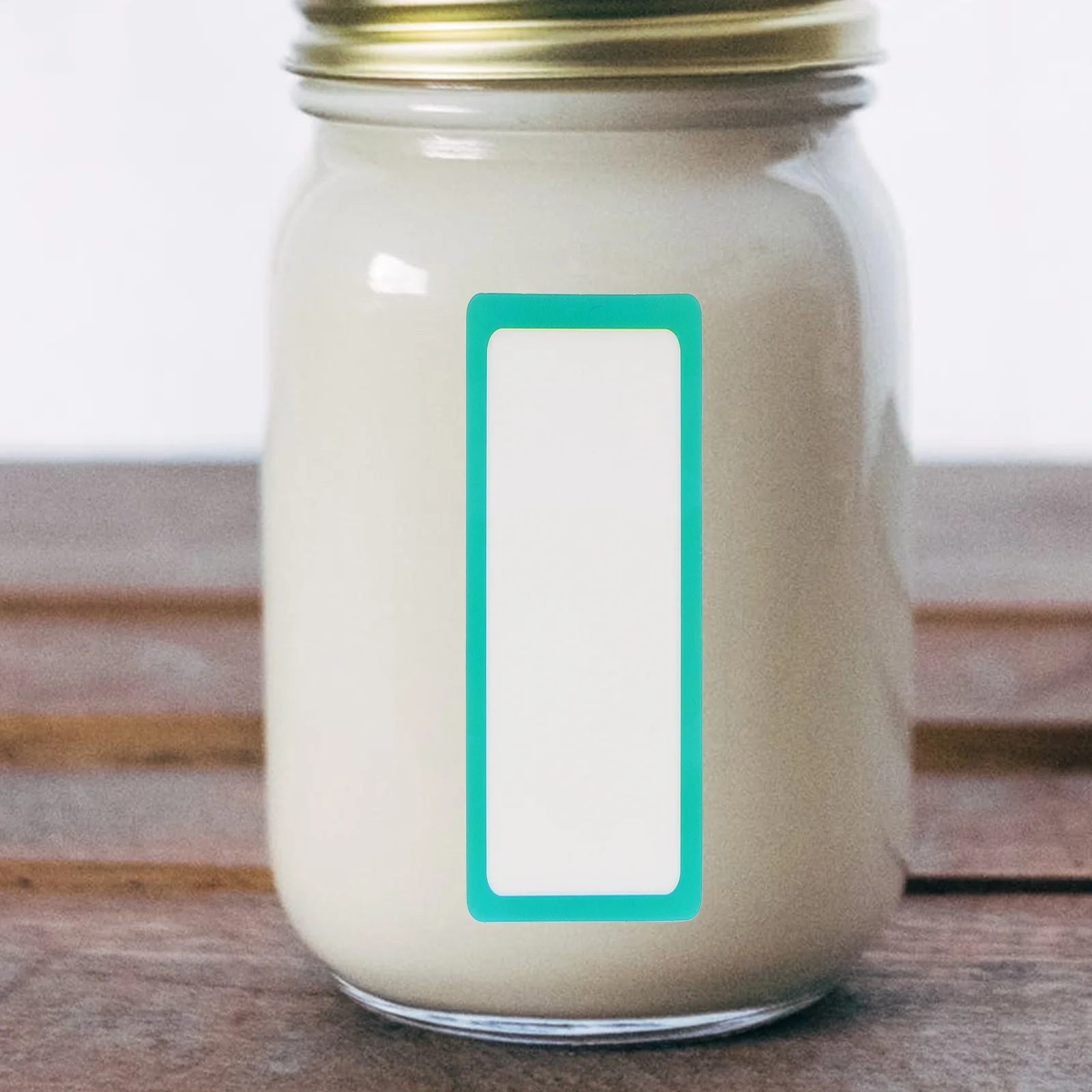 

20pcs Dry Erase Labels Reusable Sticky Paper Nano Adhesive Removable For Pantry Food Storage Jars Bins Organizers Home Office