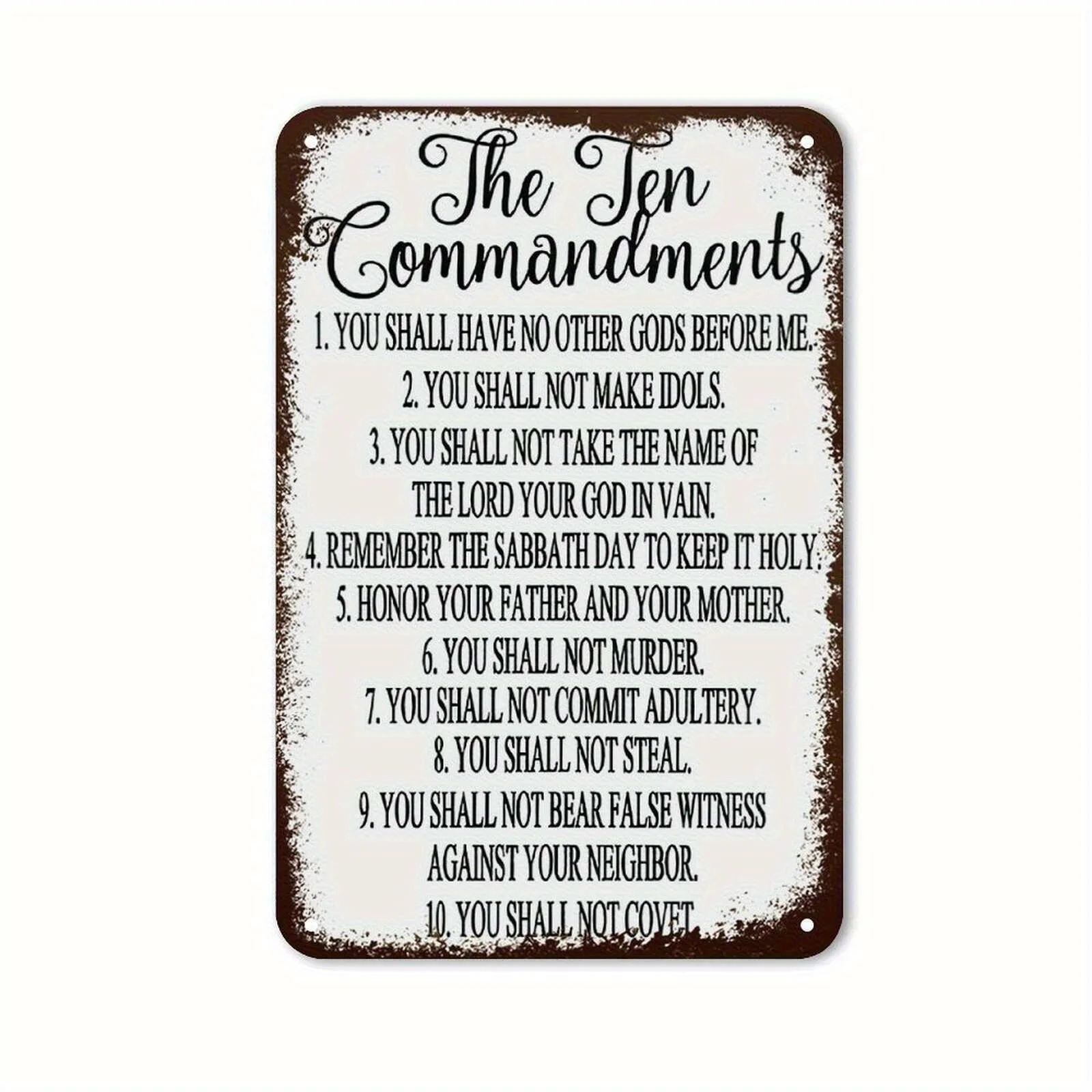 Charming Aluminum Sign for Home Decor - Perfect Housewarming or Couple'S Gift, No Power Needed, Garden Style