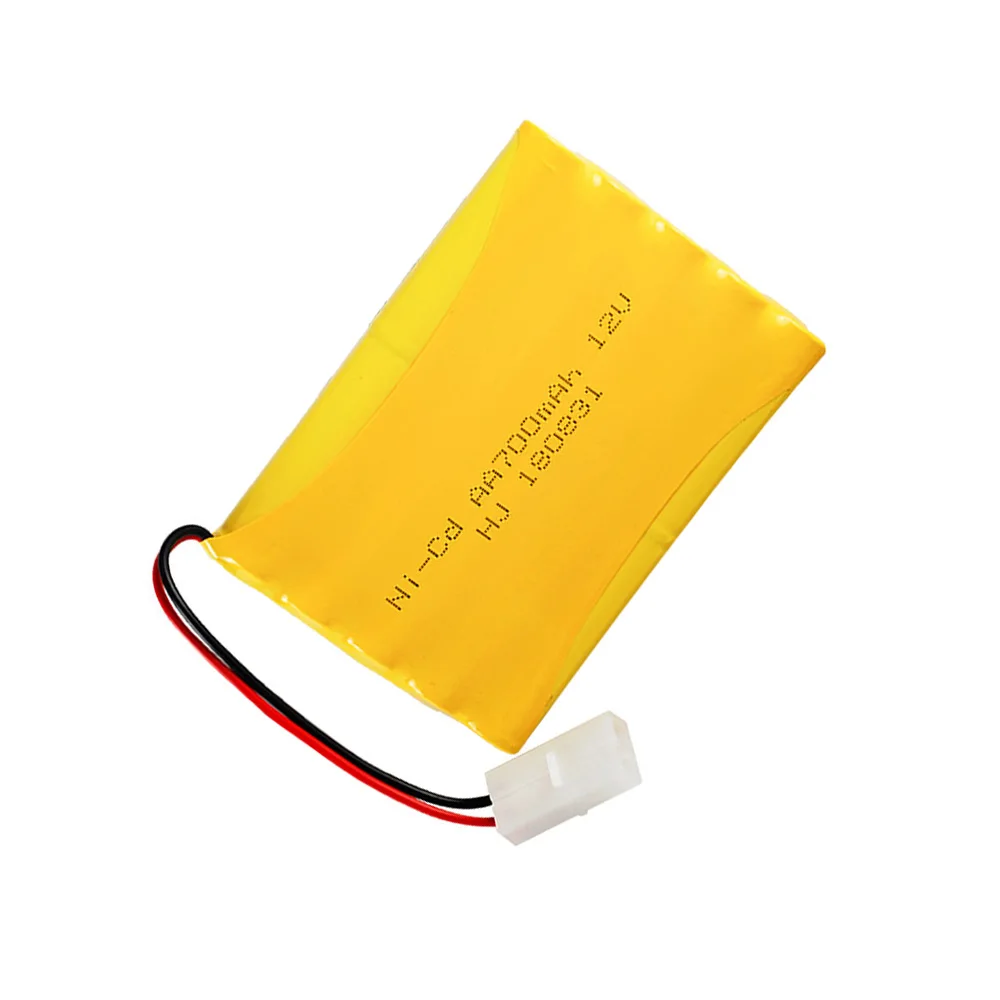 12v 700mah NI-CD Batterij AA 12v batterij voor RC speelgoed Auto Boot PISTOOL TANK Vrachtwagens Treinen RC speelgoed model Batterij Tamiya/SM/JST Plug