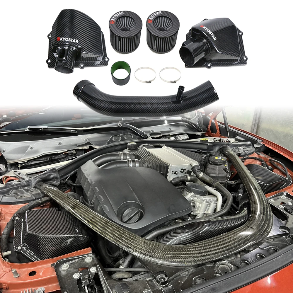 

High Quality Carbon Fiber Air Intake System For M3 M4 S55 3.0T