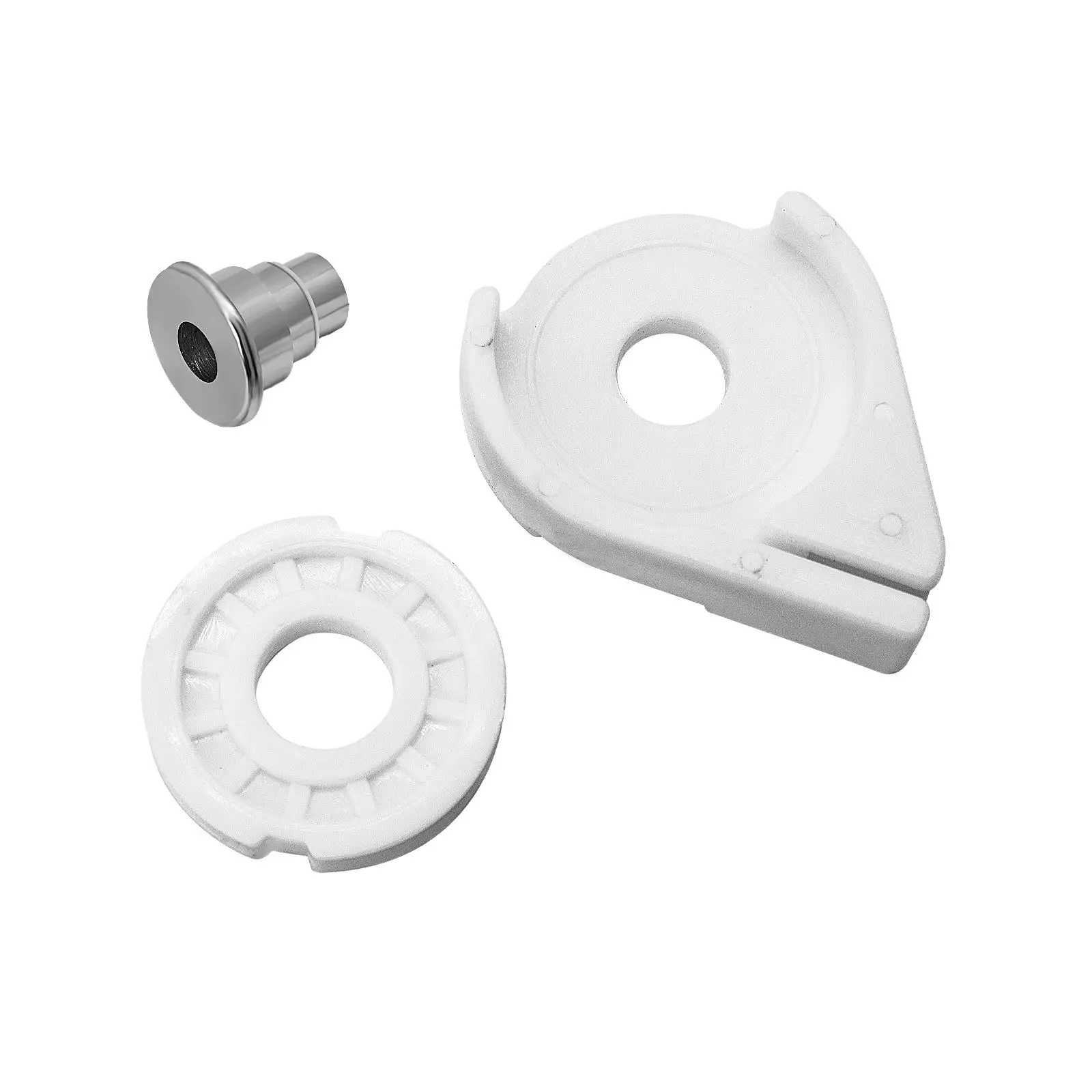 Electrical Power Window Regulator Repair Corner Wheel Kit Left For Hyundai Accent