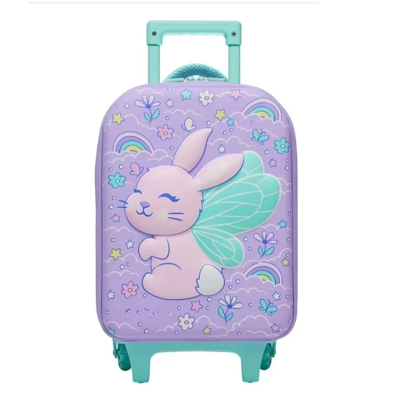 Australia Angel Rabbit Series Backpack Pencil Case Student Lunch Bag Large Capacity Sports Cup Medium Travel Suitcase Lunch Box view 5