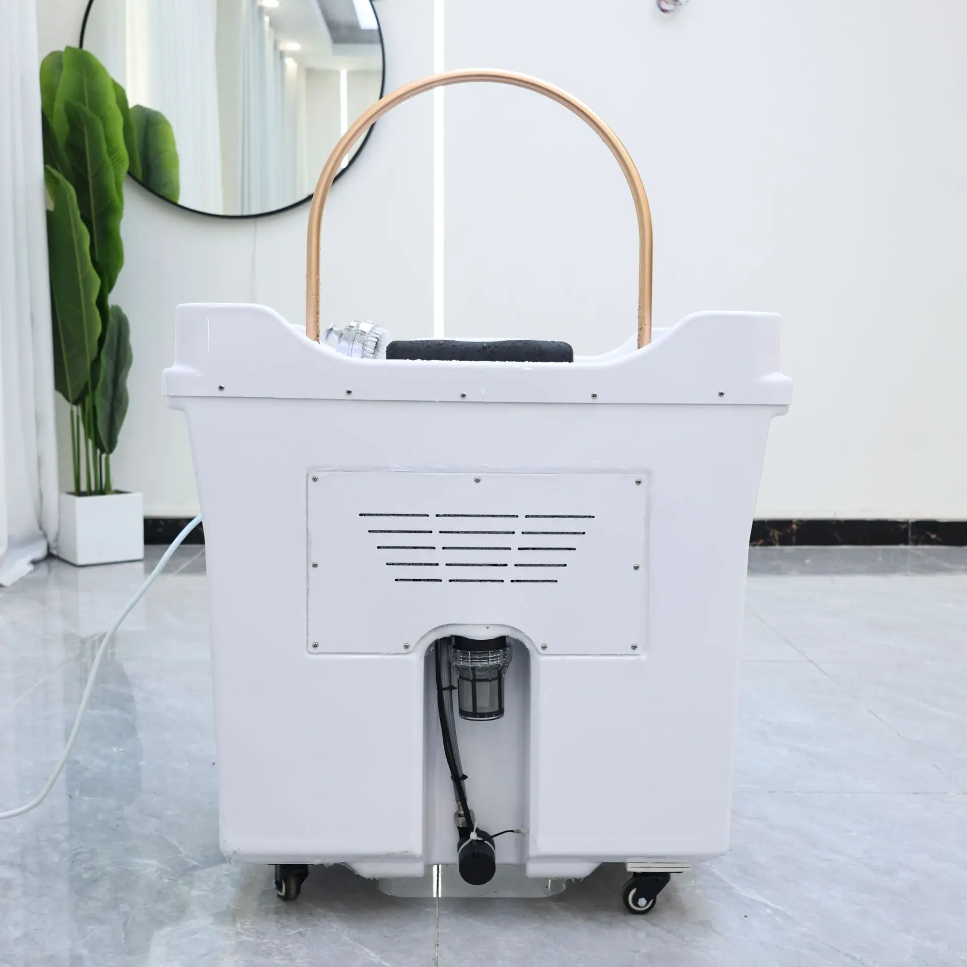 

Мобильный аппарат для терапии головы без соединения, хранилище для воды, портативная кровать для шампуня, косметическая кровать для прививки, тайский массаж