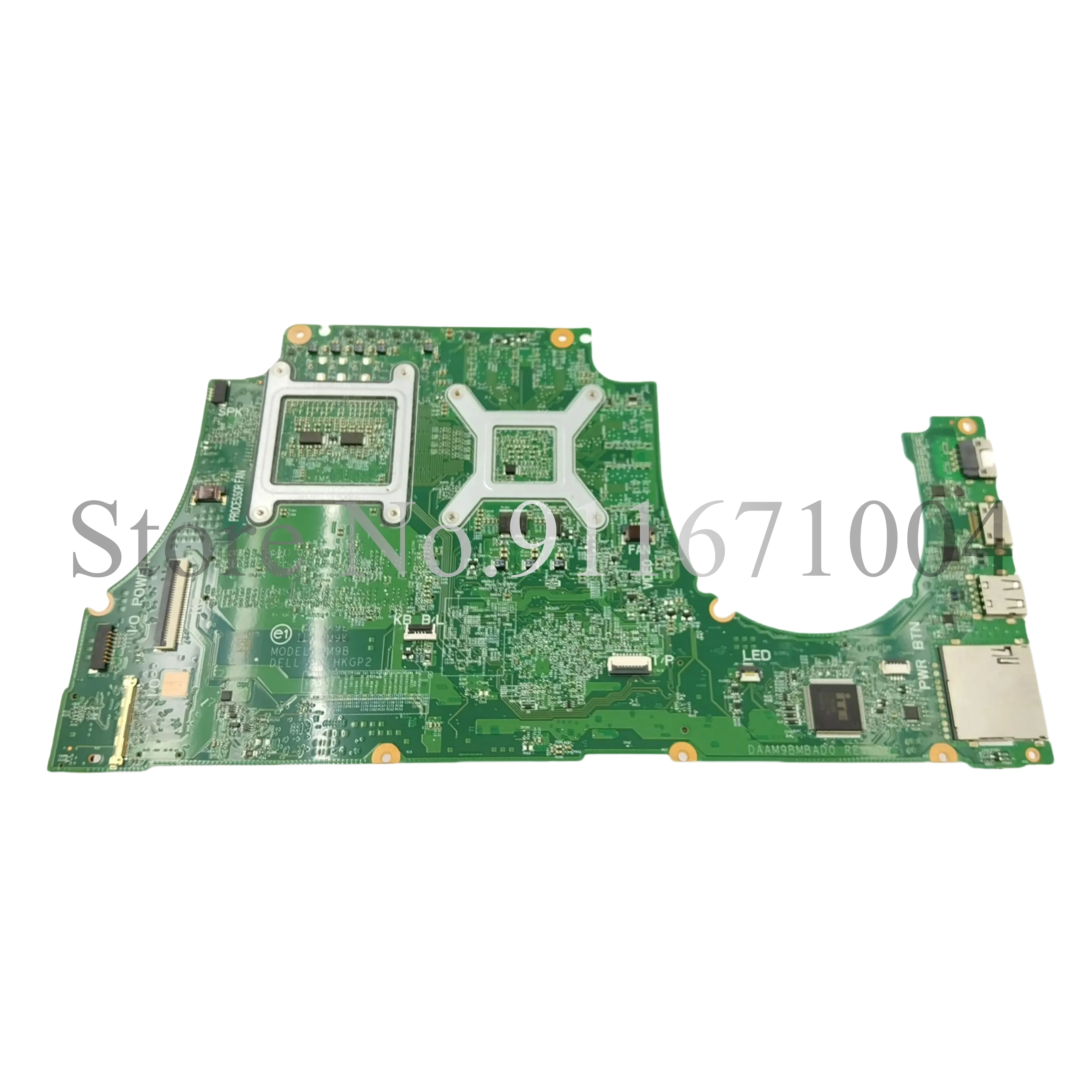 For Dell Inspiron 15 5577 Laptop Motherboard DAAM9BMBAD0 DAAM9BMBAE0 With i5-7300HQ i7-7700HQ CPU GTX1050 4GB-GPU 0TF0TH0 318DK