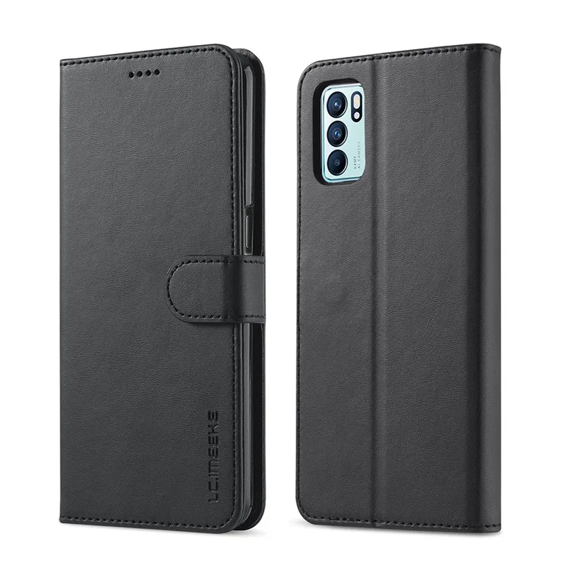 

For OPPO Reno6 Pro 5G Case Flip Magnetic Phone Case On OPPO Reno6 5G Case Leather Vintage Wallet Case For Reno 6 Pro 5G Cover ON