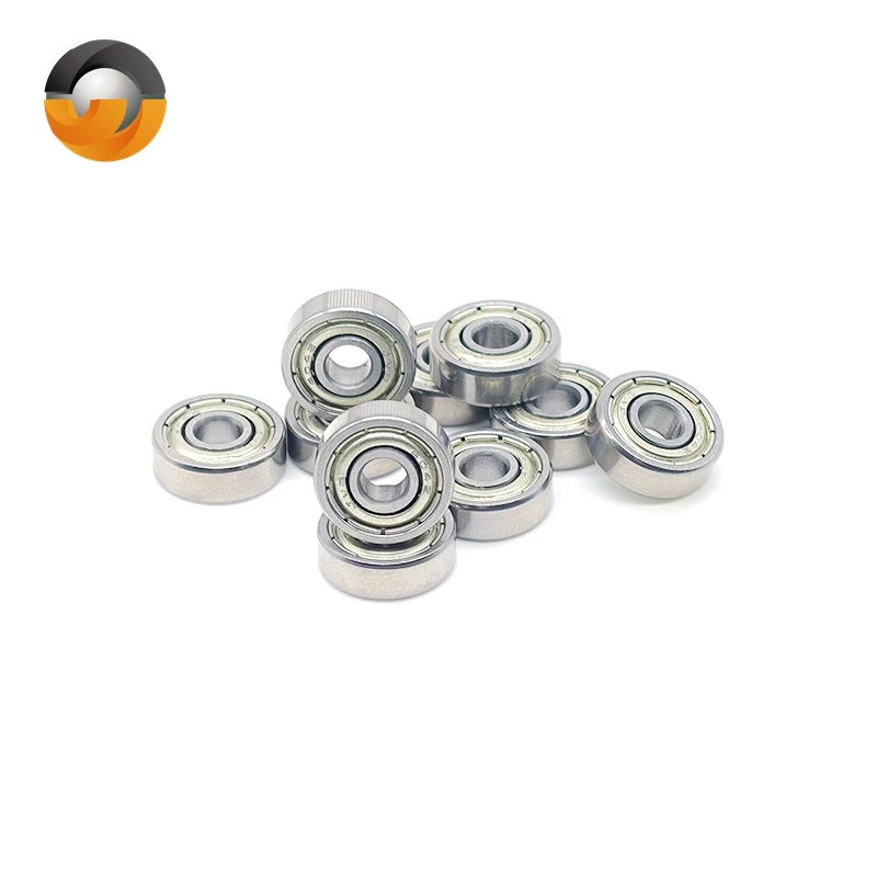 10 قطعة ABEC-7 604ZZ 4x12x4mm مصغرة الكرات الكروم الصلب محامل لأجزاء الطابعة