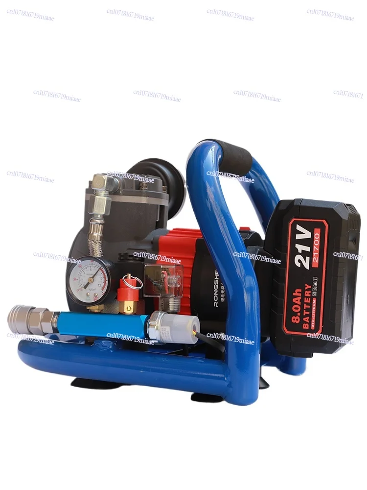 

Brushless Lithium Battery Air Compressor Portable Mini High Pressure Pump