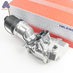 Aluminium Engine Oil Filter Housing 06F115397E,06F115397F,06F115397H,06F115397J For VW Eos,Golf V,Passat B6,Jetta III,Polo V,Sci