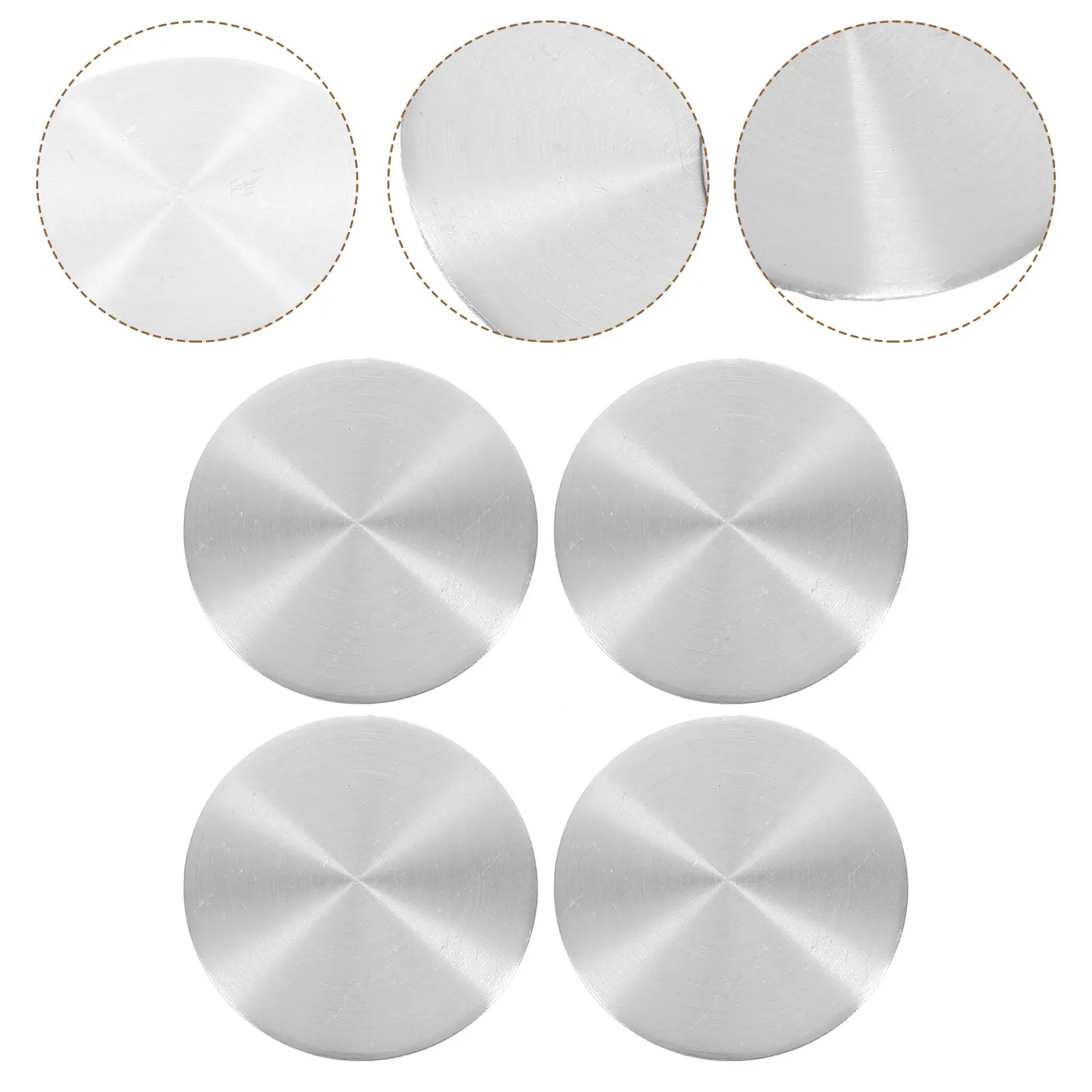 4Pcs Car Wheel Hub Cap 45Mm Aluminum Hub Cover Professional Vehicle Center Caps Easy Installation Universal Auto Rim Refit