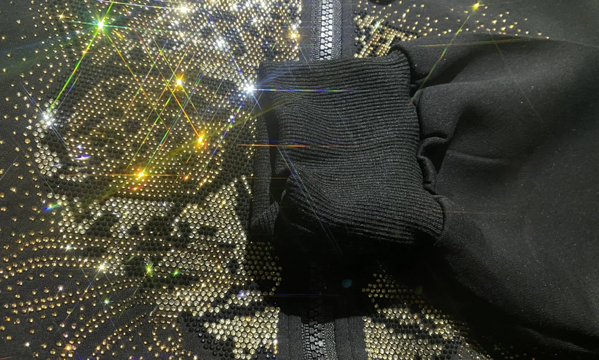 الترتر ليوبارد رئيس نمط مستقيم بانت مجموعات 2 قطعة امرأة Y2k الملابس عادية سستة قمصان سويت شيرت بقلنسوة مطابقة مجموعات أبلى