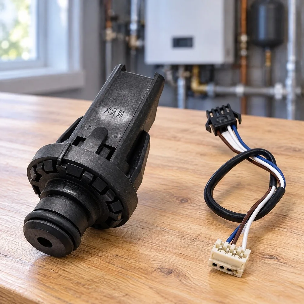 Water Pressure Transducer for Gas Wall Hung Boilers Supporting 0.5V to 4.5V Output Range and 13mm 14mm 16mm Thread with Pin