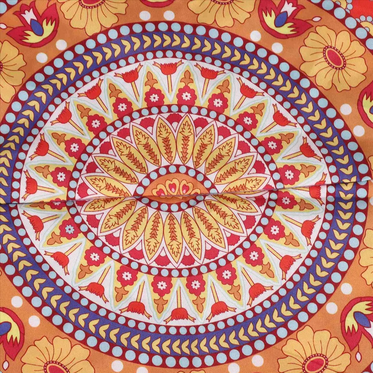 Indian Mandala Floor Round Bohemian Cushion Cushions Cover Case 13 &LICG